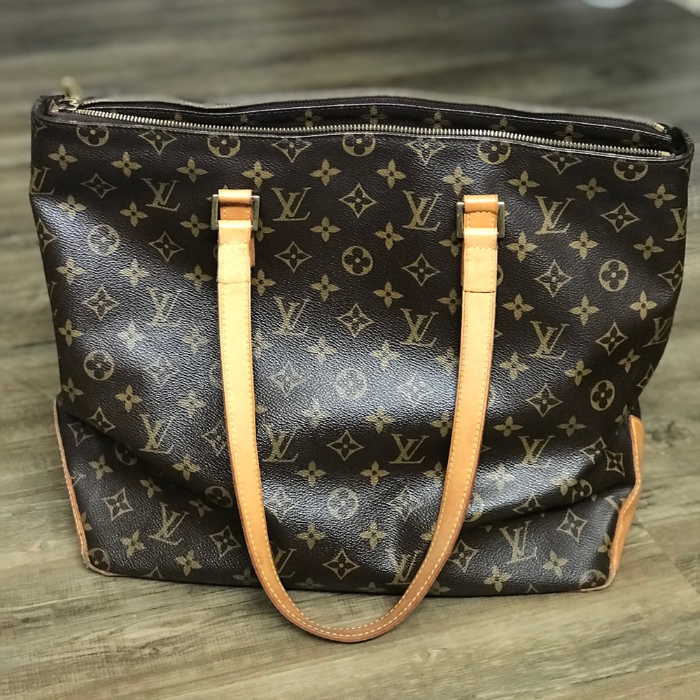 Louis Vuitton Monogram Cabas Piano Shoulder Bag